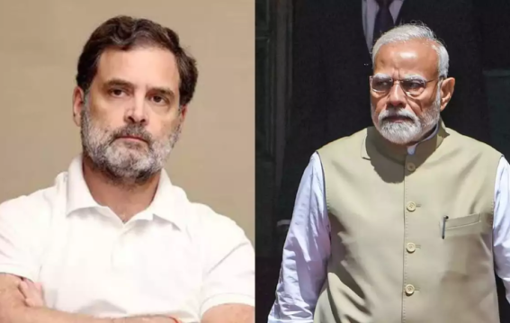 Rahul Gandhi, Opposition Leaders Slam PM Modi Over Market Crash Triggered by Trump’s Tariffs